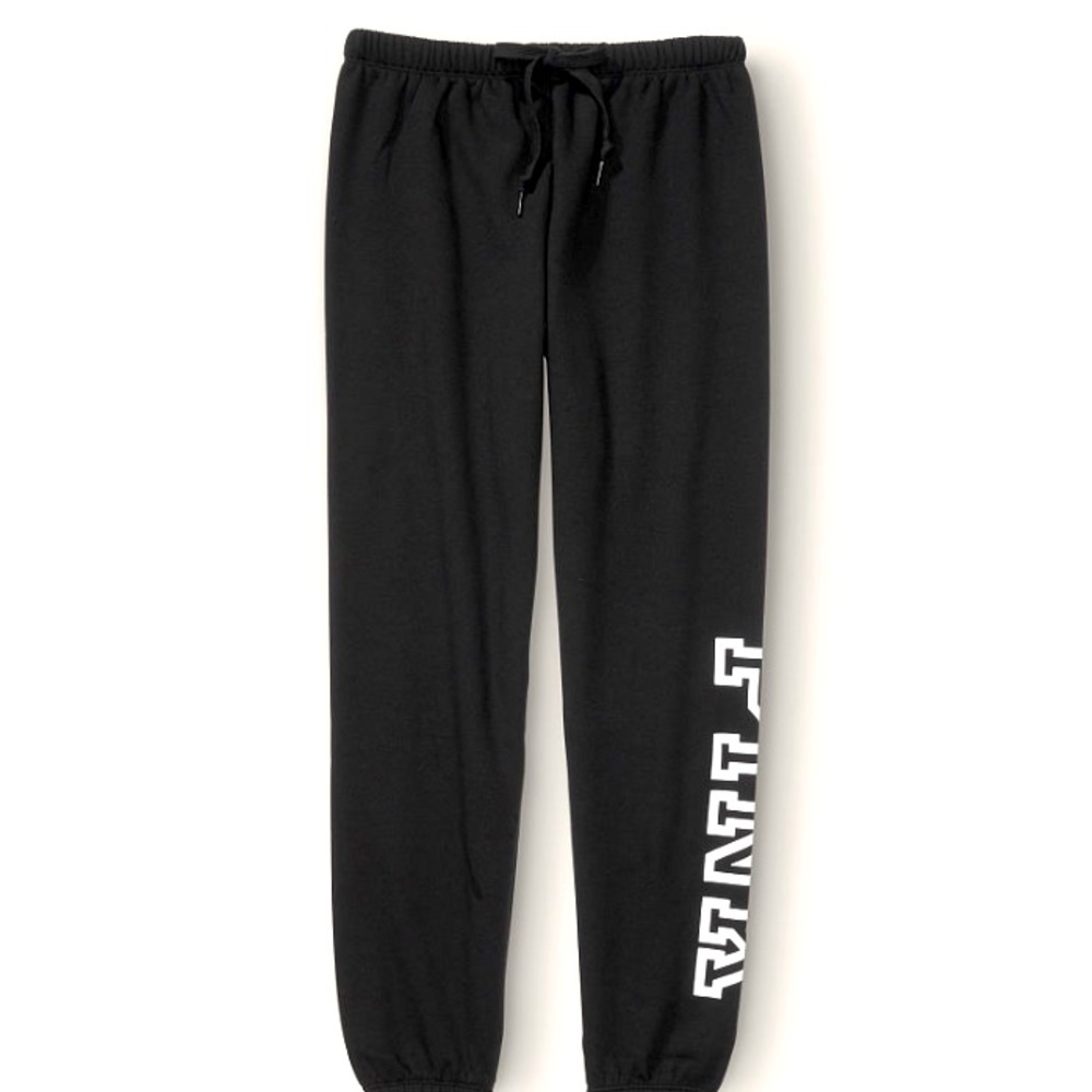 PINK black sweat pants